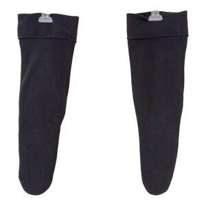 Capelli Pol‎ Black Rain Snow Boot Fleece Insert Liner Cuffed Medium 7-9